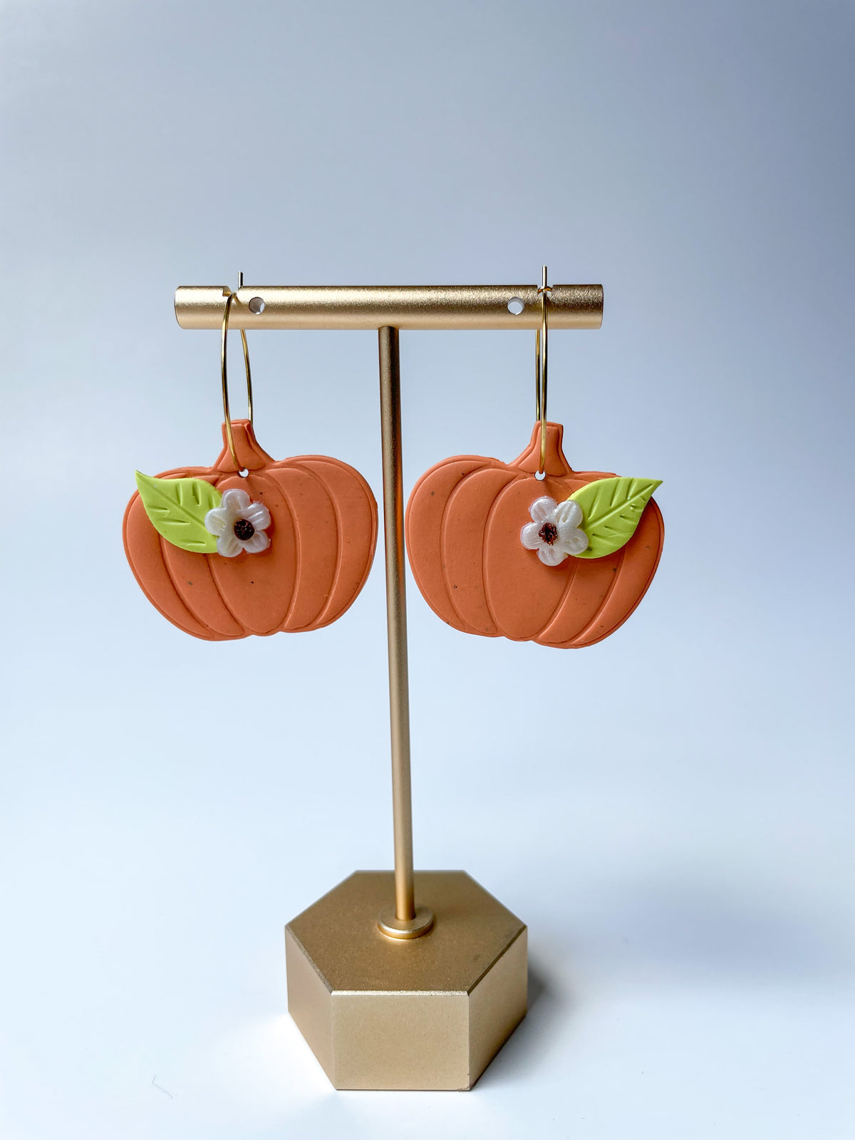 Orange Pumpkin Hoops
