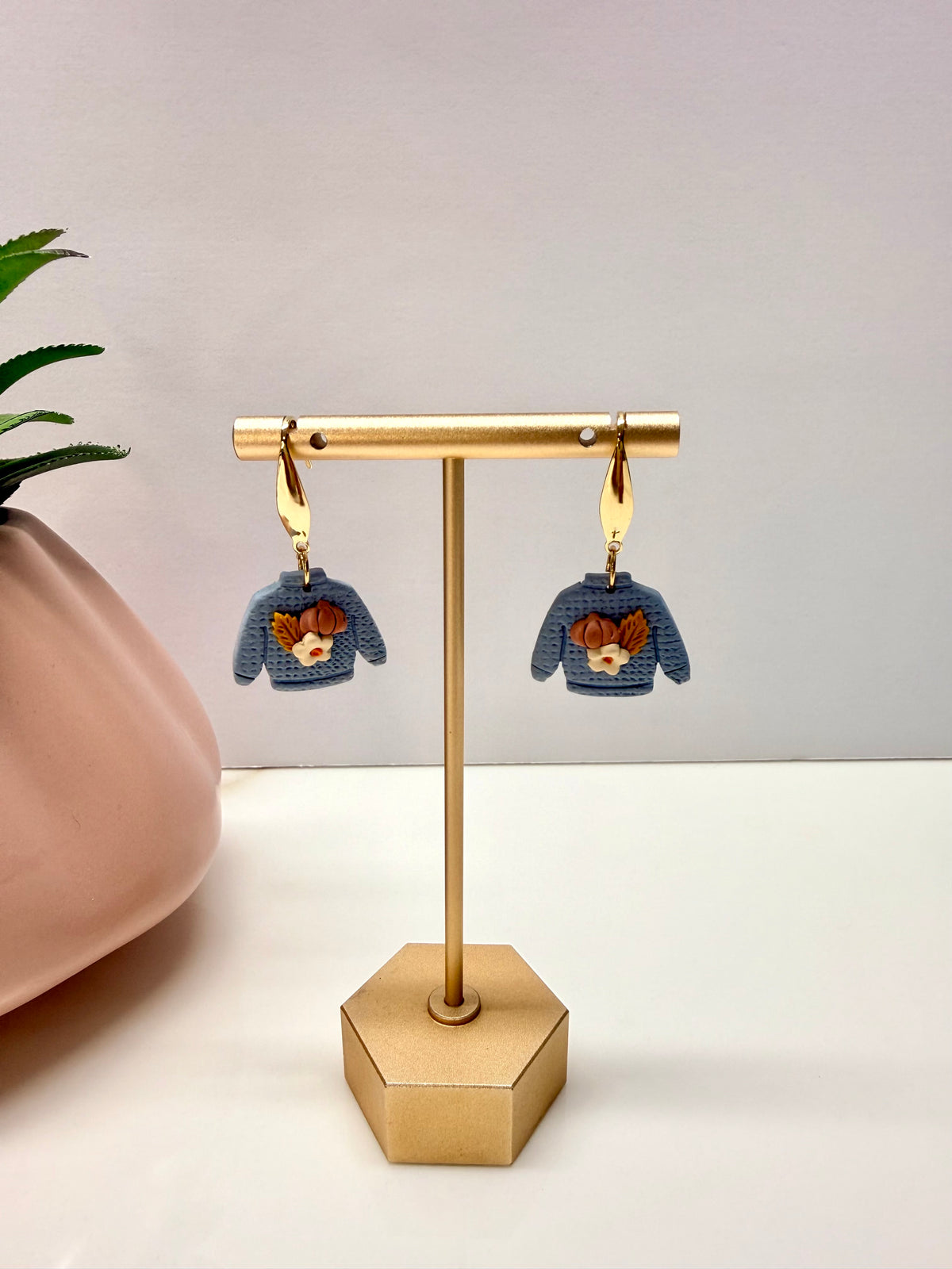 Fall Sweater Earrings