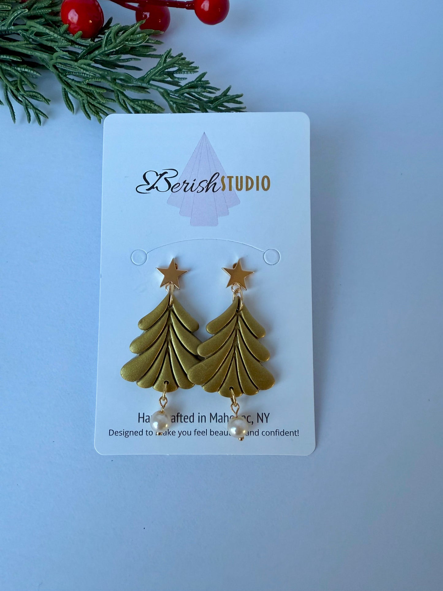 Christmas Tree Earrings