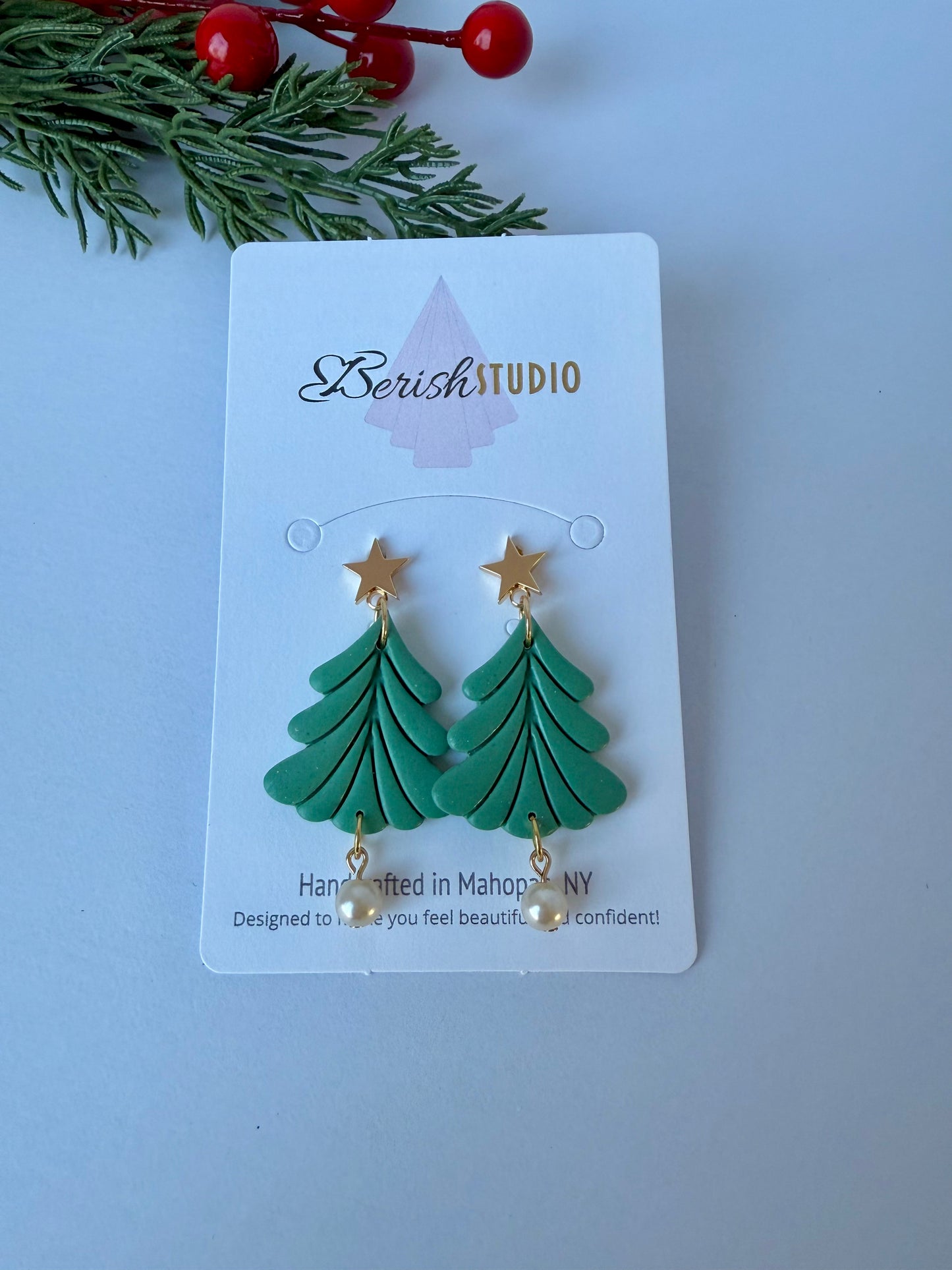 Christmas Tree Earrings