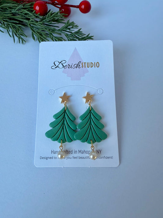 Christmas Tree Earrings