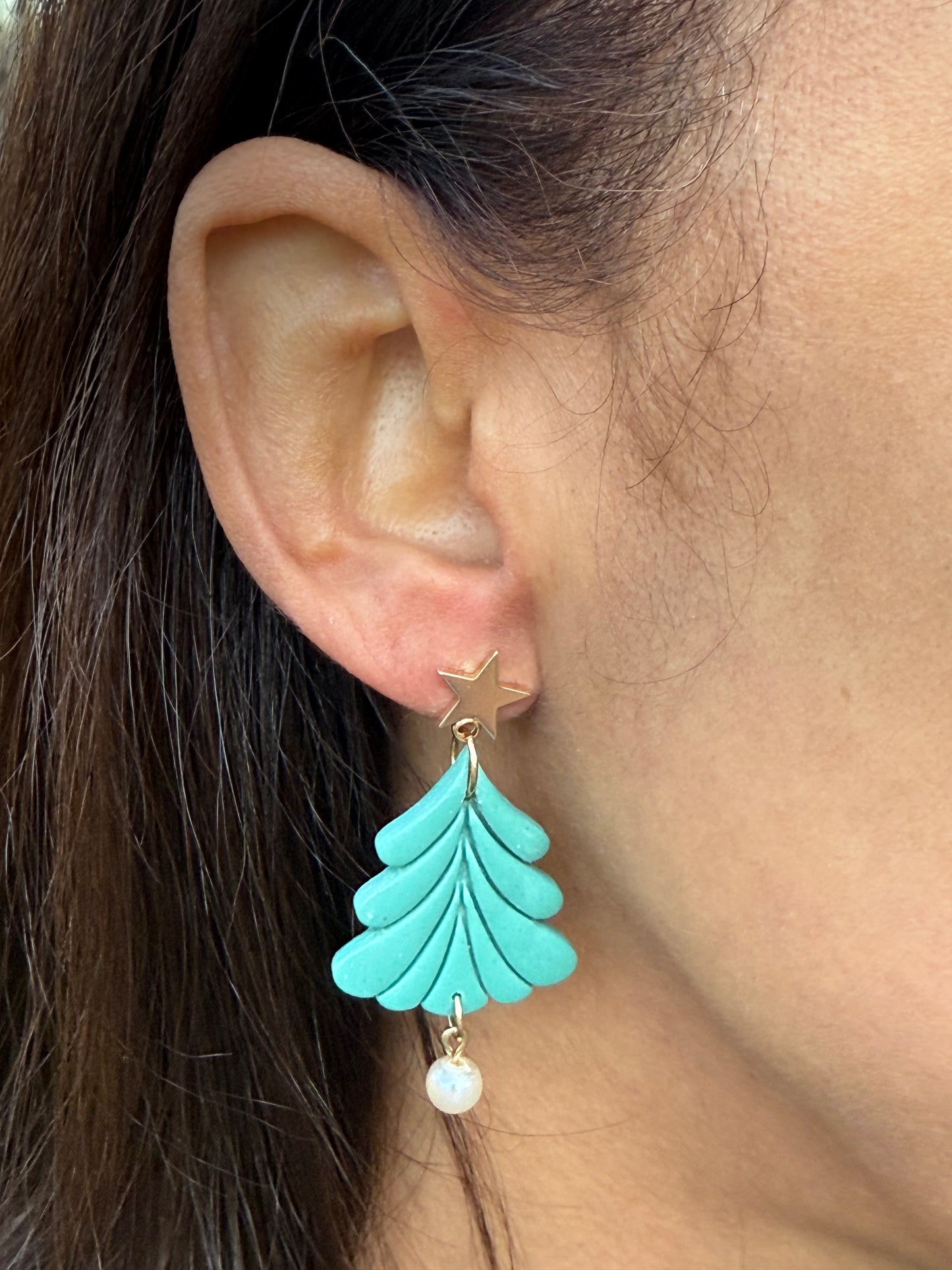 Christmas Tree Earrings