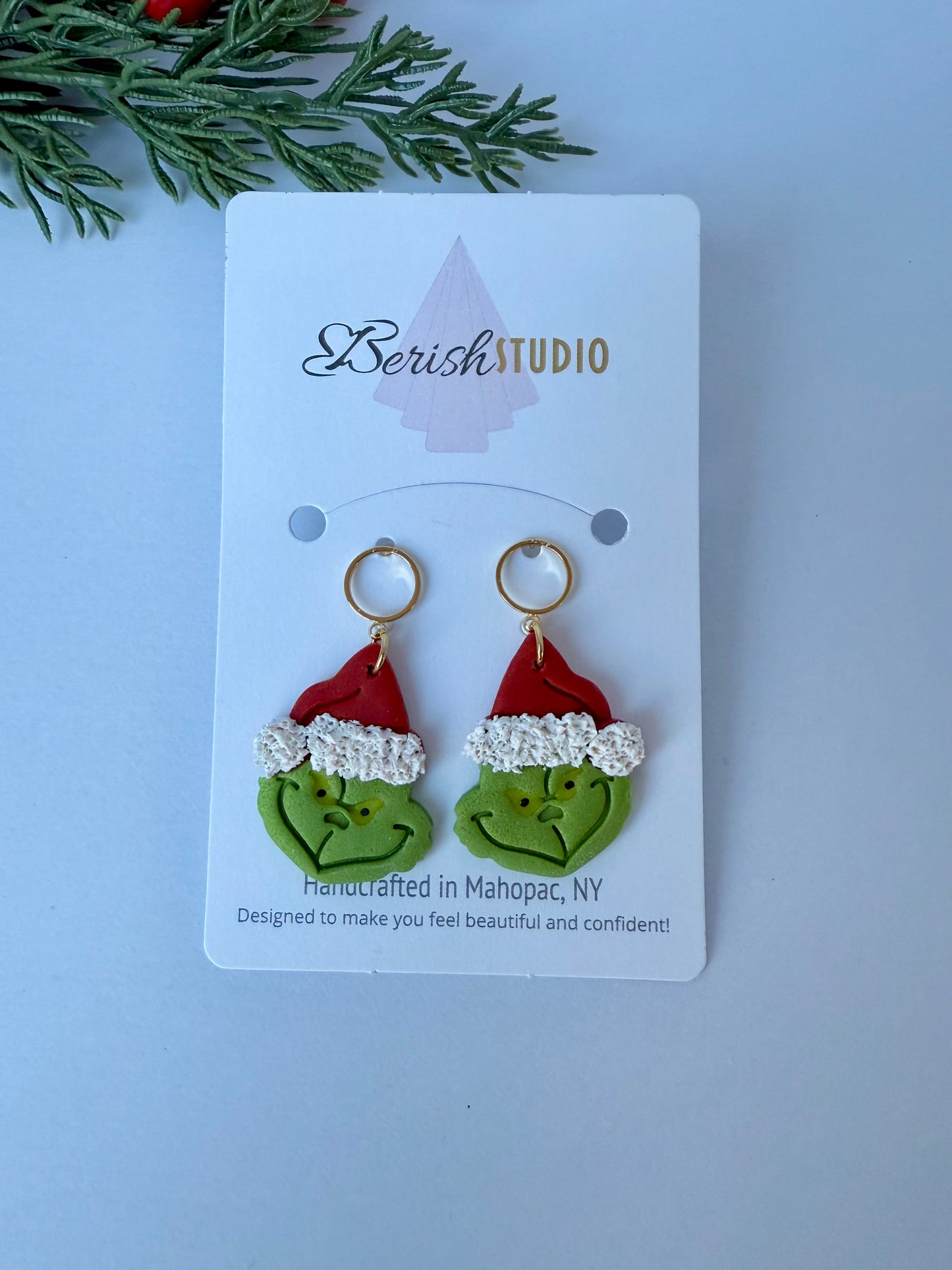 Grinch Earrings