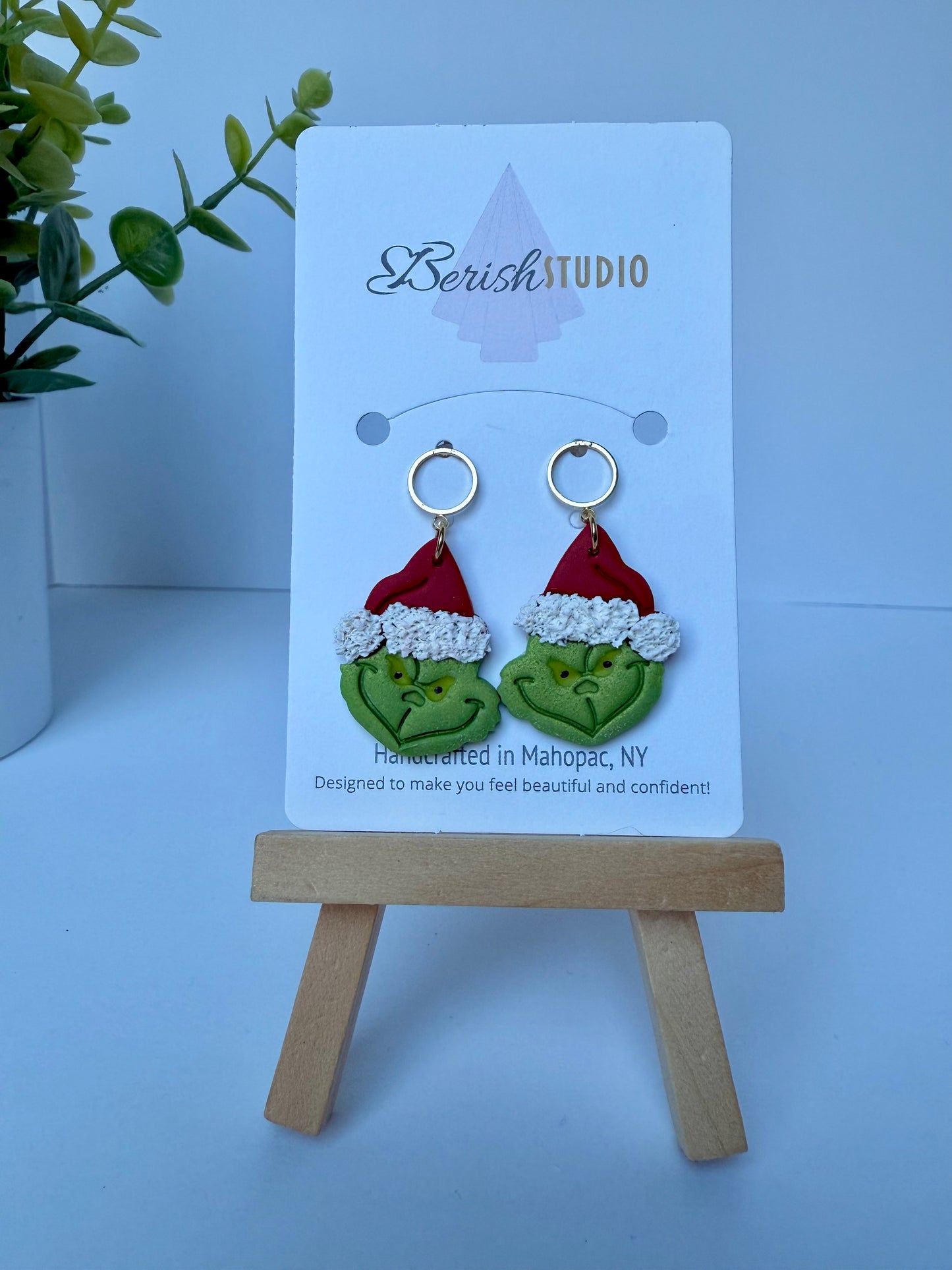 Grinch Earrings